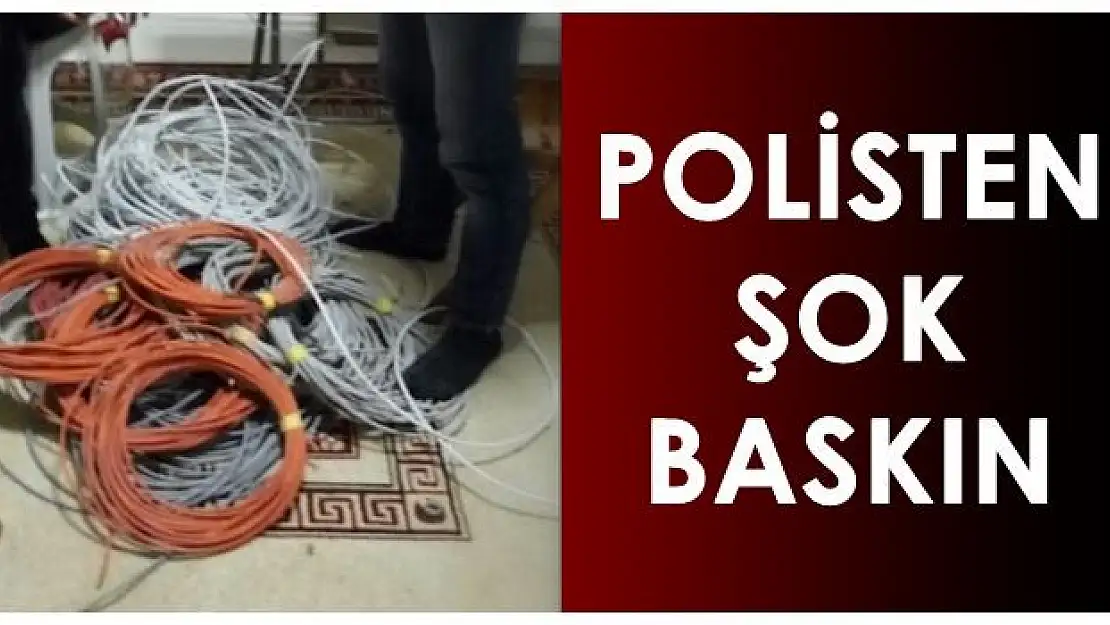 Şok baskınla yakalandılar