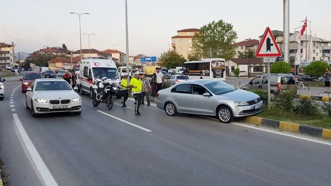 Son anda direksiyon kırdı