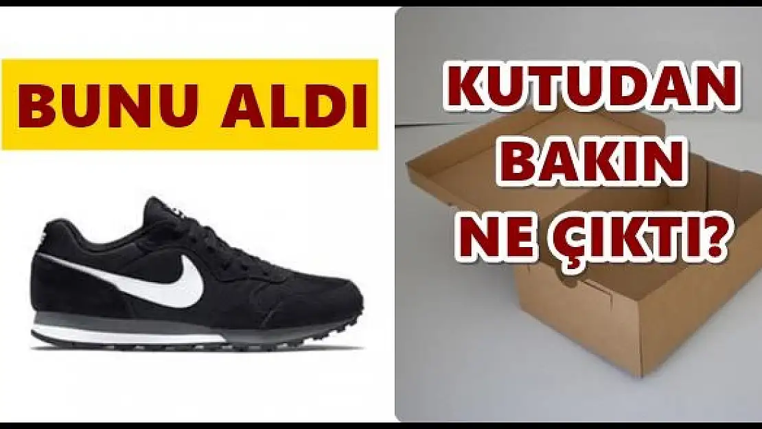 Spor ayakkabı aldı, bakın ne geldi!