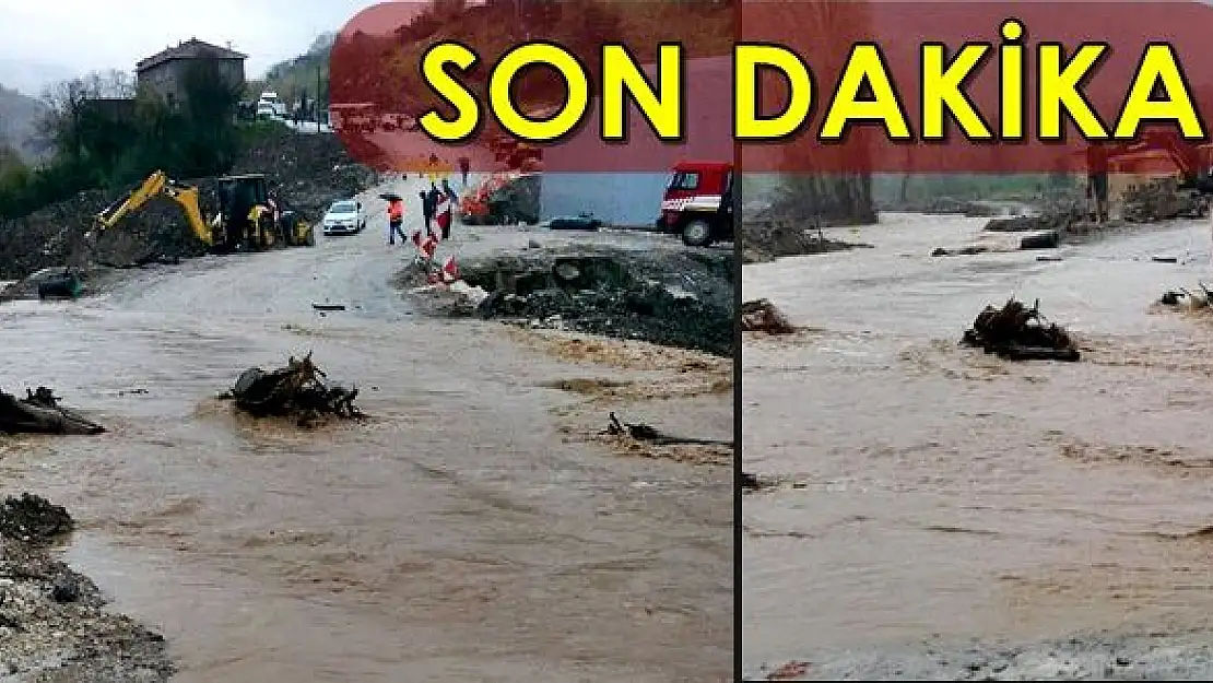  Sular yükseldi, Kurucaşile yolu ulaşıma kapandı