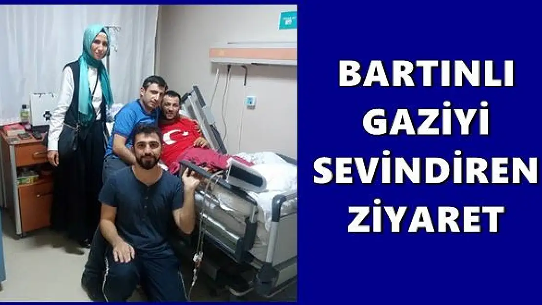 Sümeyye Erdoğan'dan Bartınlı gaziye ziyaret