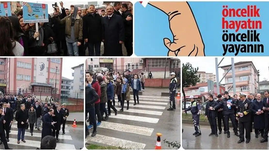 Sürücüler dikkat, trafikte öncelik yayanın!