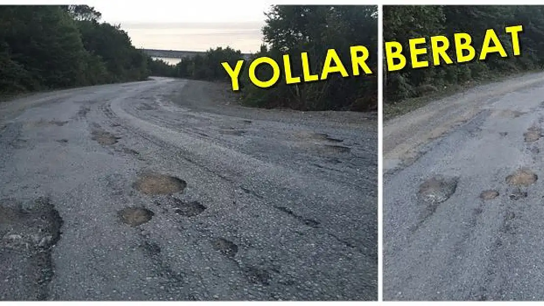 Tarlaağzı yolu berbat