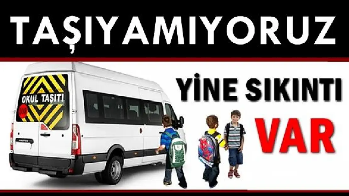 Taşımalı eğitimde sıkıntı