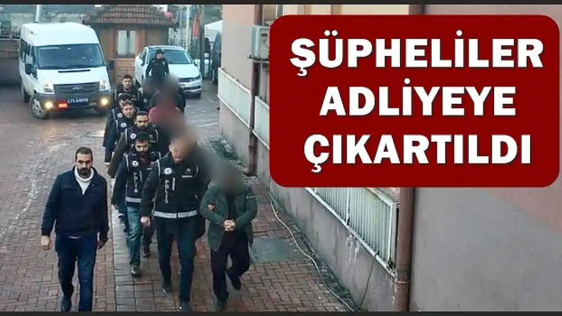 Tefecilikten gözaltına alınanlar adliyede