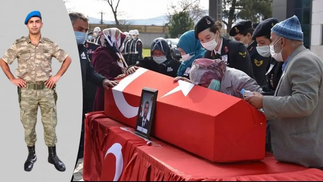 Teğmen Bulut'un naaşı törenle uğurlandı