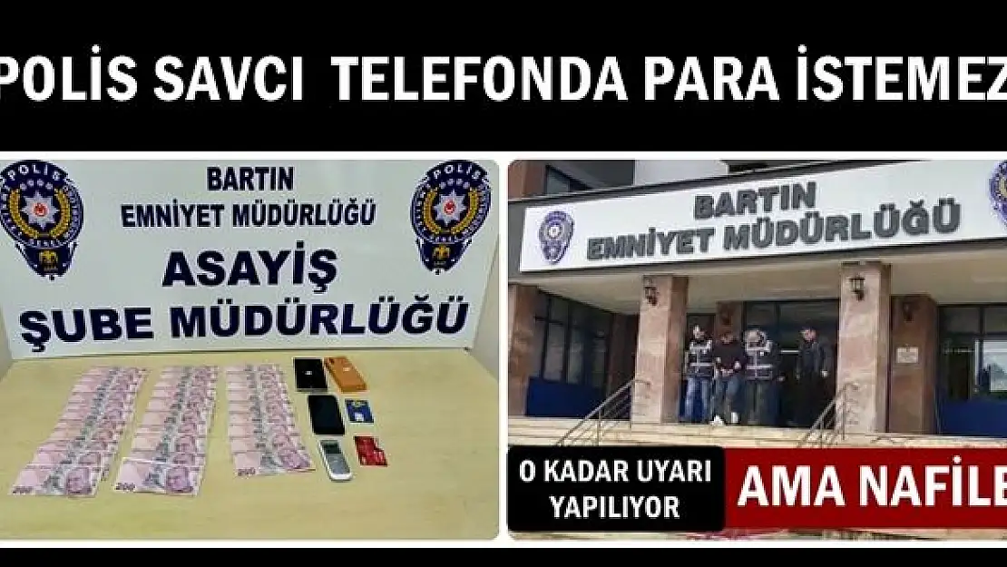 Telefon dolandırıcısına film gibi operasyon