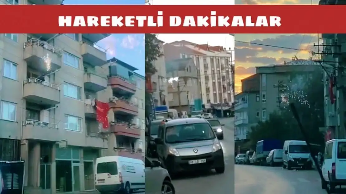 Tellerden kıvılcımlar çıktı