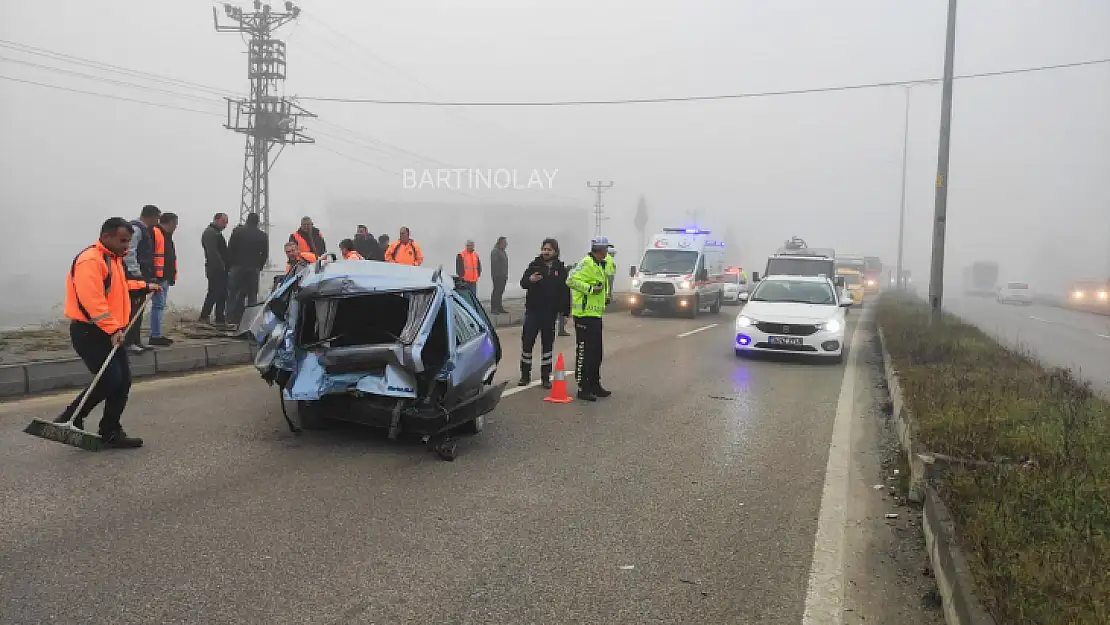 Terminal yolunda kaza
