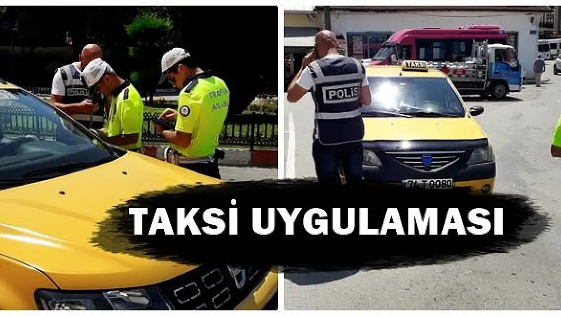 Ticari taksilere yönelik uygulama