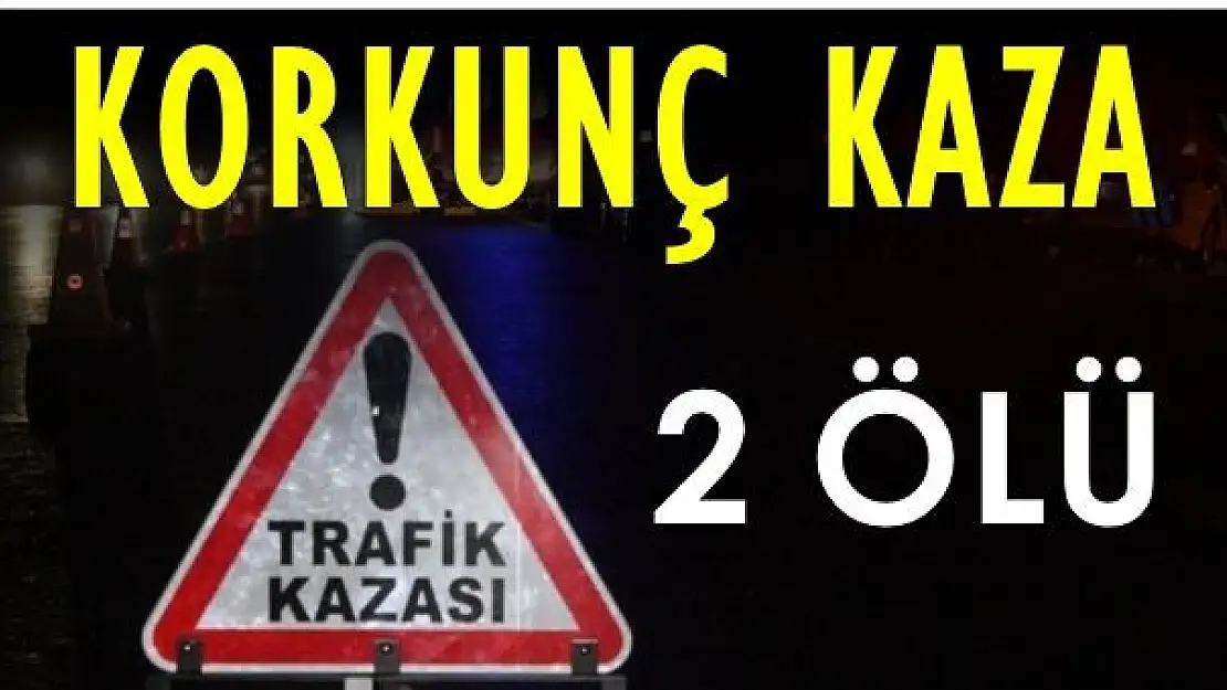 TIR, yol kenarında duran otobüse çarptı, 2 ölü
