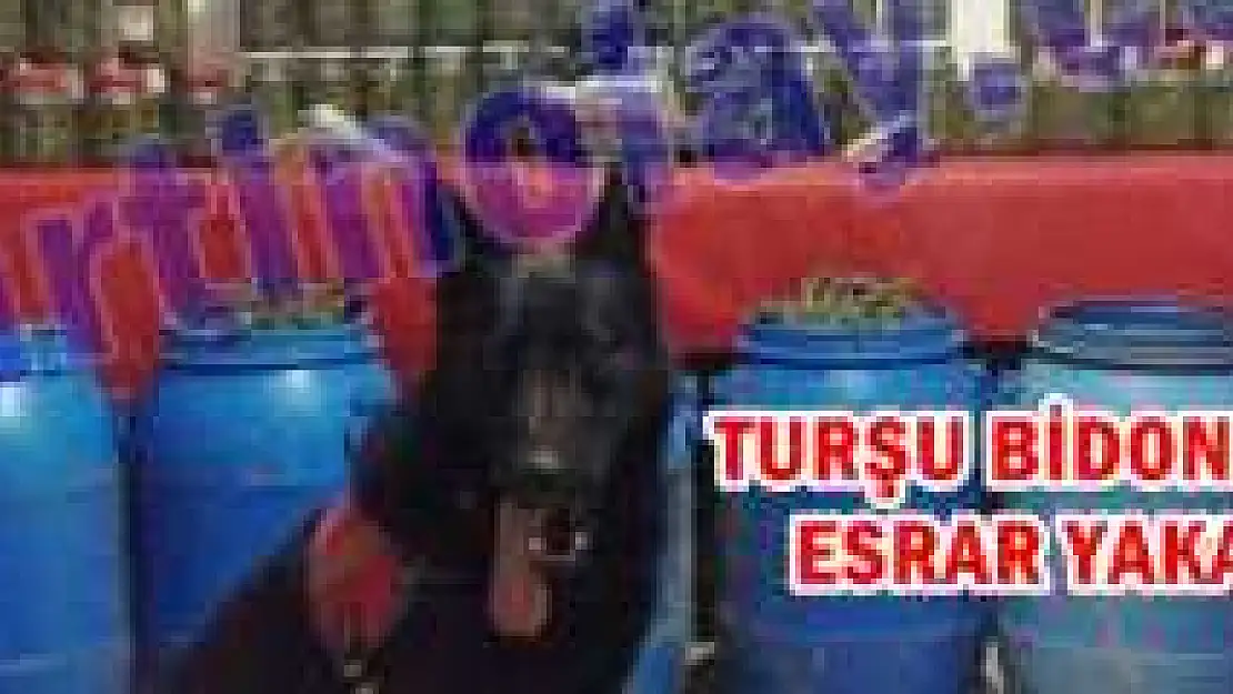TOPRAĞA GÖMÜLÜ 47 KİLO ESRAR ELE GEÇİRİLDİ 
