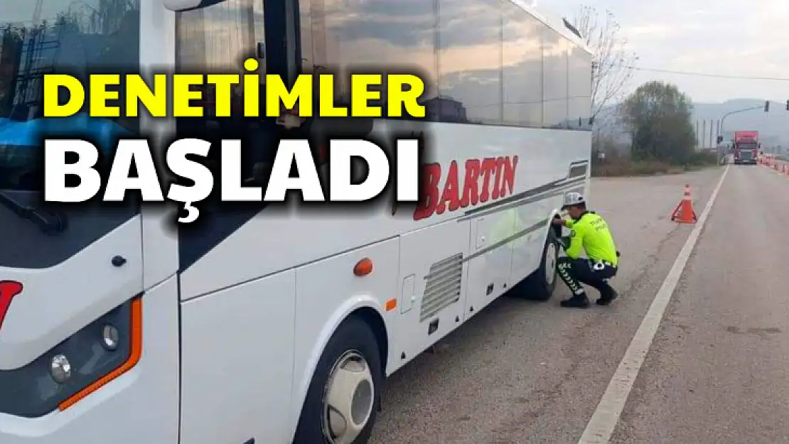 Trafik ekiplerinden sıkı denetim