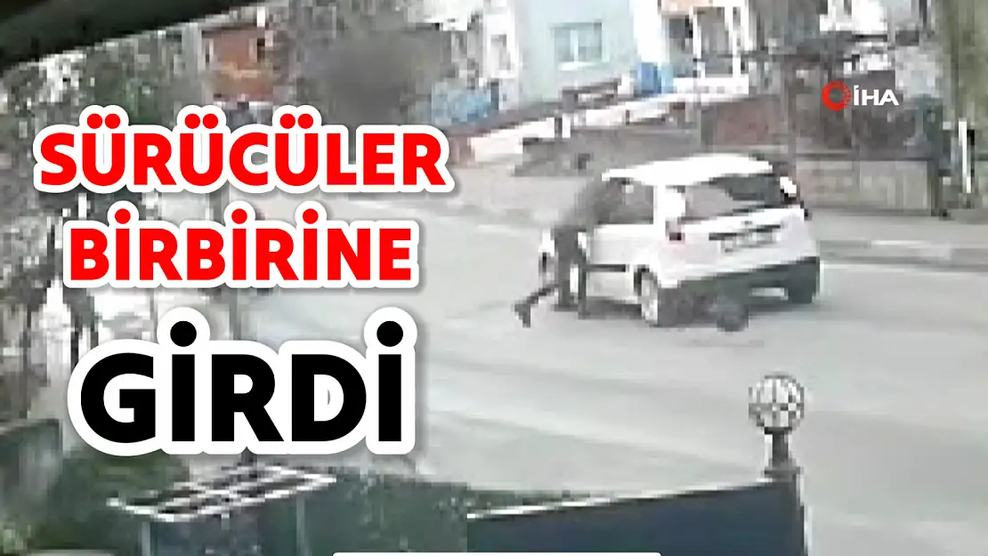 Trafikte olay çıktı