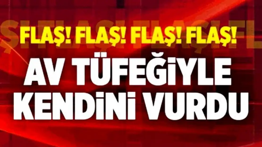 Tüfek İle Kendini Vurdu