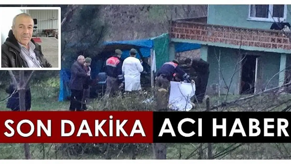 Tüfekle kaza ile ateş aldı, canından oldu