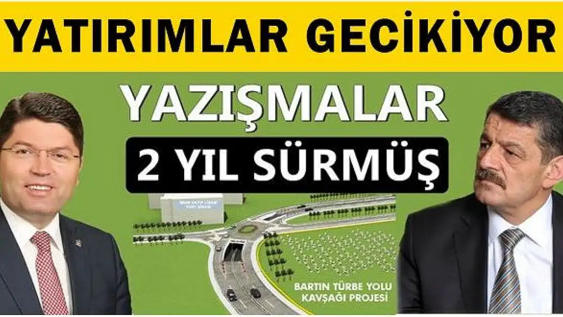 Tunç, Belediyeye yazışmalarla cevap verdi