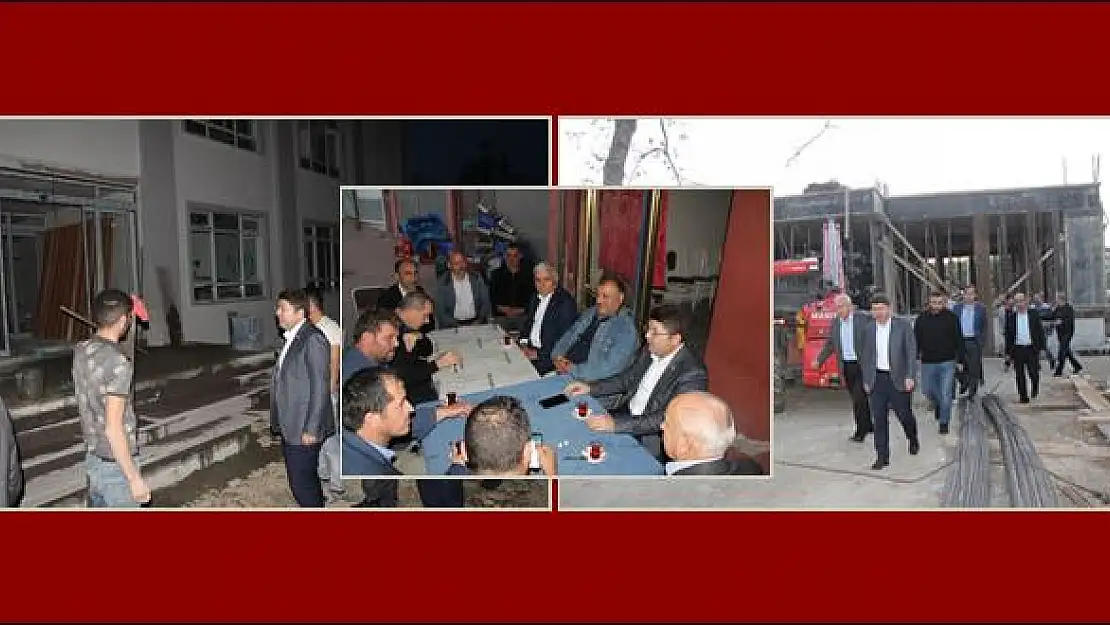 Tunç Kozcağız'da ziyaretlerde bulundu