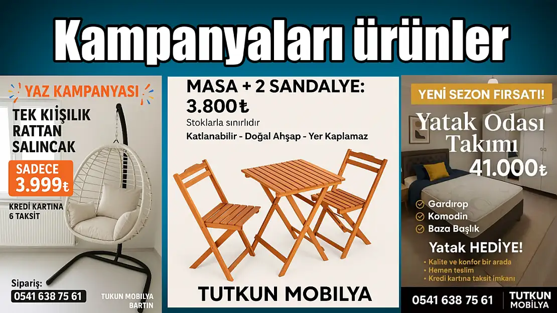 Tutkun mobilyada indirimli ürünler