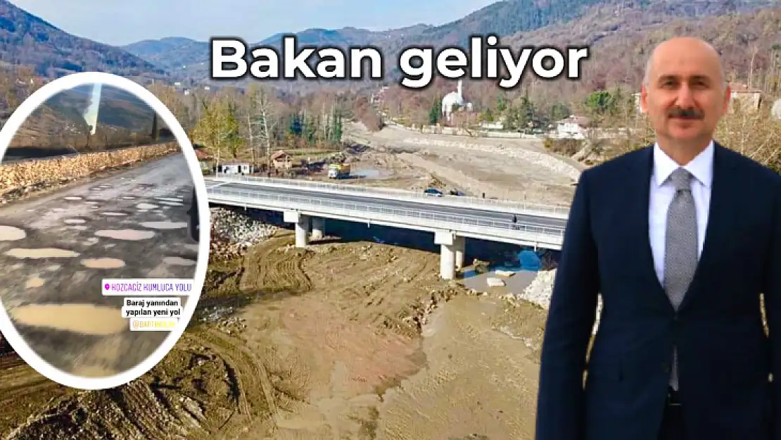 Ulaştırma Bakanı Bartın'a geliyor