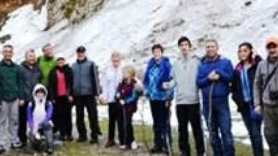 Ulukaya Kanyonunda doğa yürüyüşü yaptılar