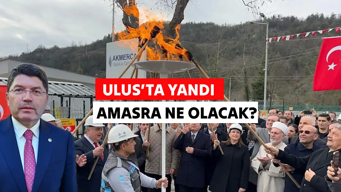 Ulus'ta Doğalgazın ilk ateşi yandı