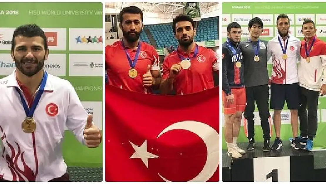 Üniversite Öğrencileri 3 altın madalya kazandı