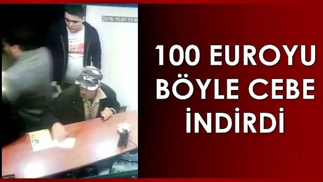 Unutulan parayı böyle cebe indirdi