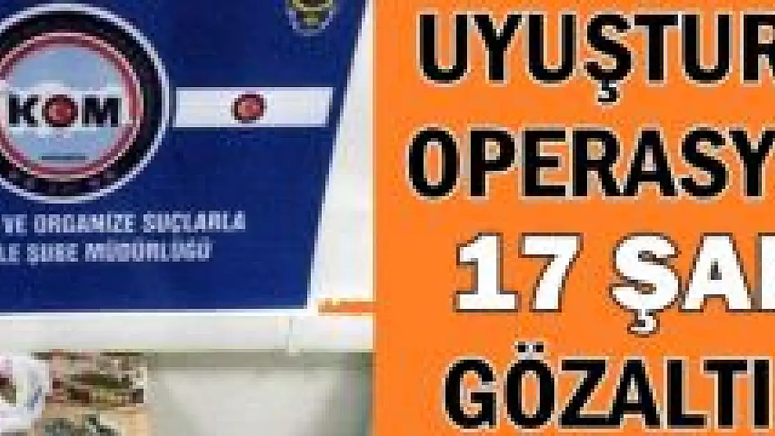Uyuşturucu tacirlerine büyük darbe