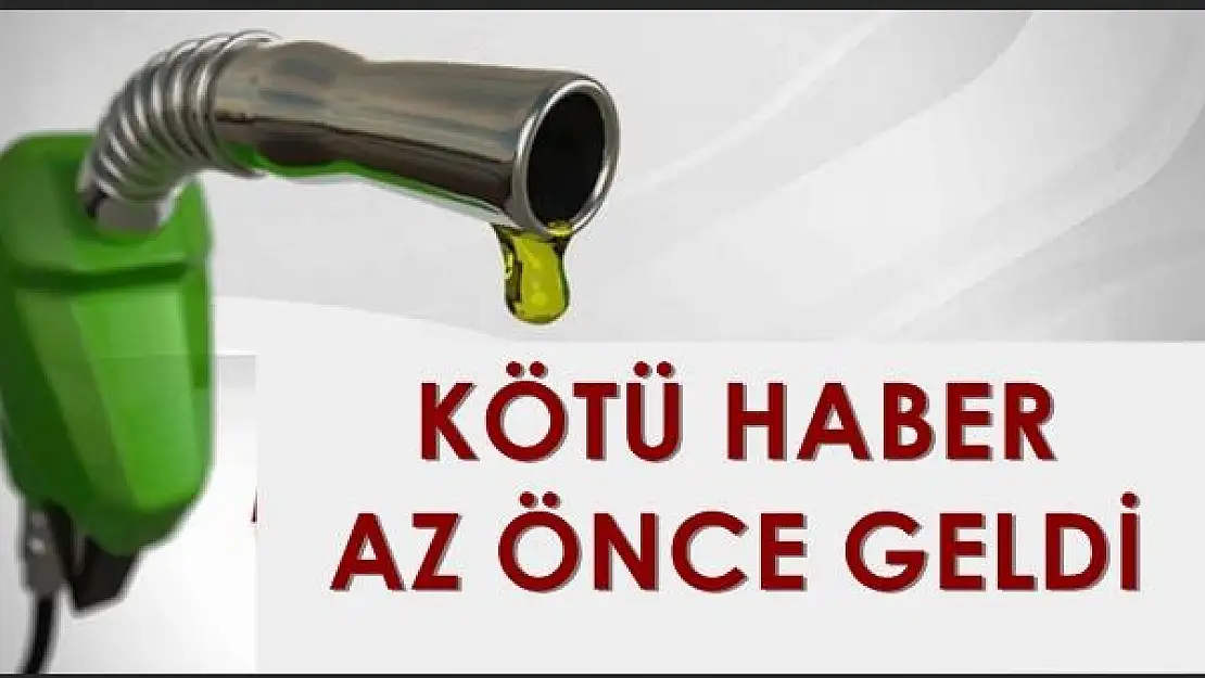 Üzücü haber, zam kapıda