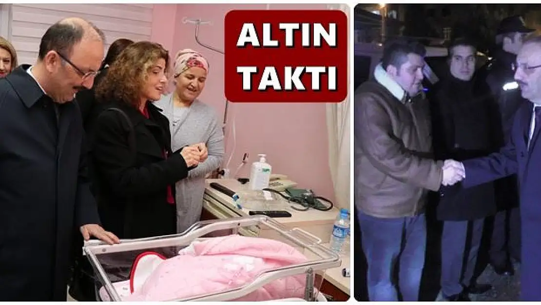 Vali Güner ve eşinden yeni yıl ziyaretleri