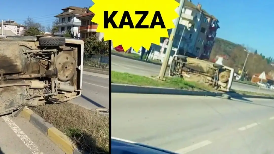 Valilik Konut kavşağında kaza