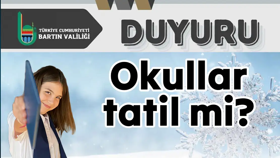 Valilikten tatil duyurusu