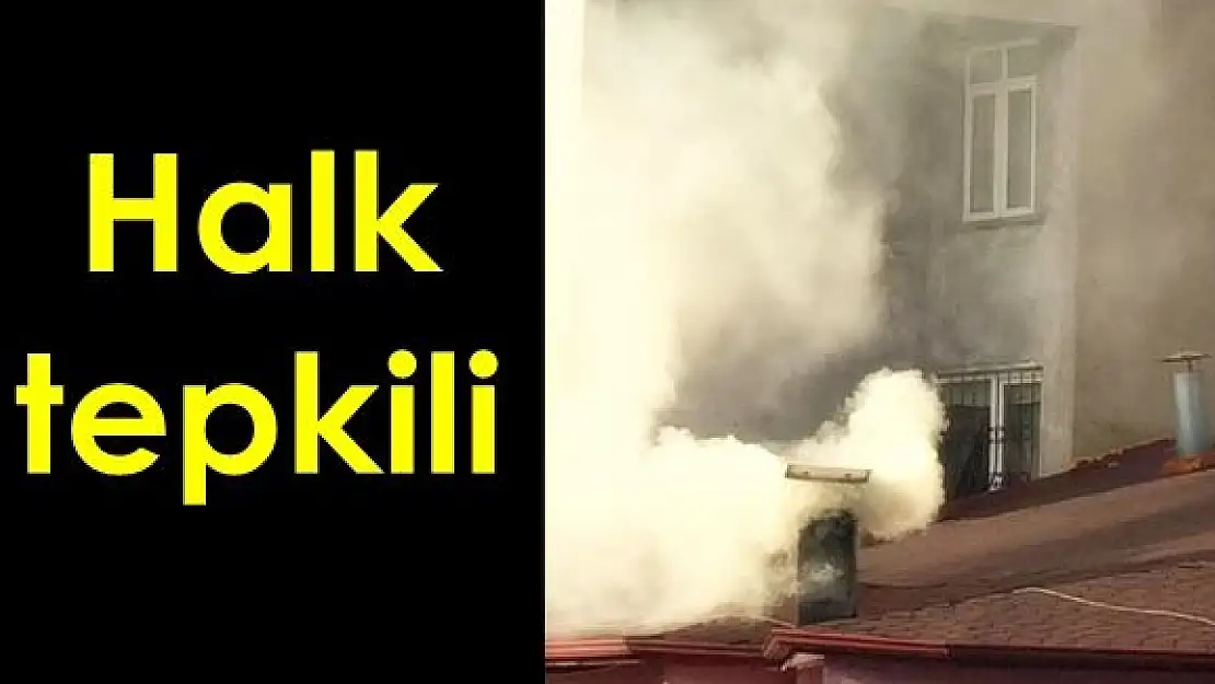 Vatandaş baca dumanlarından şikayetçi