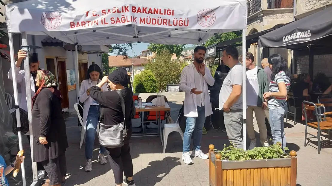 Vatandaşların bedensel ölçümü yapıldı