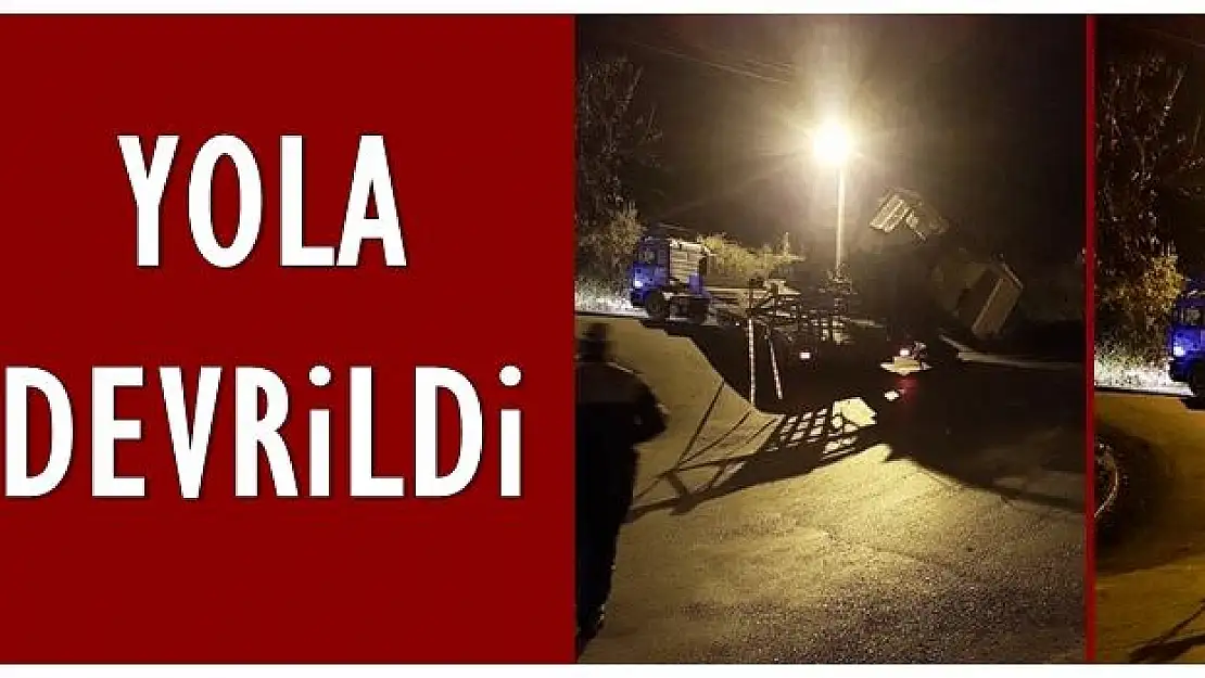 Virajda üzerinden kaydı