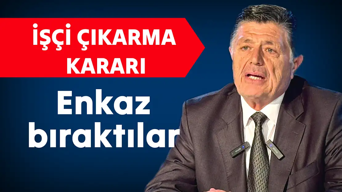 Yalçınkaya üzülerek açıkladı