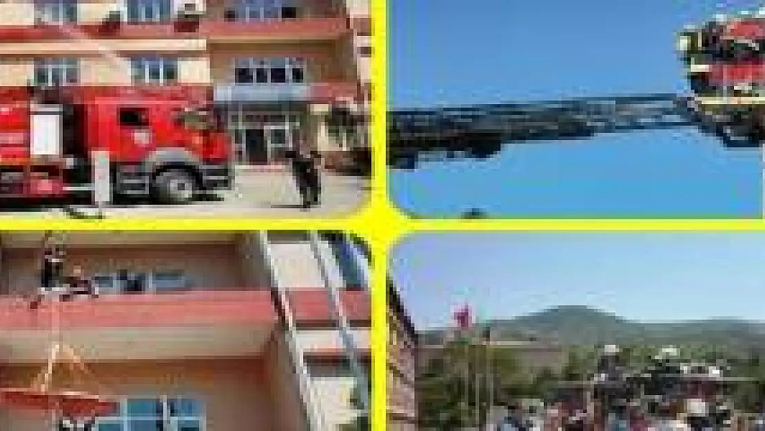 Yangına müdahale edildi, yaralı kurtarıldı