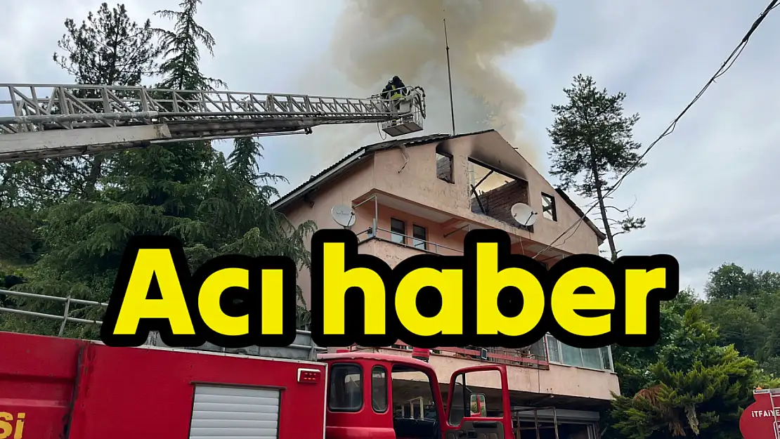 Yangının Ardından Acı Haber