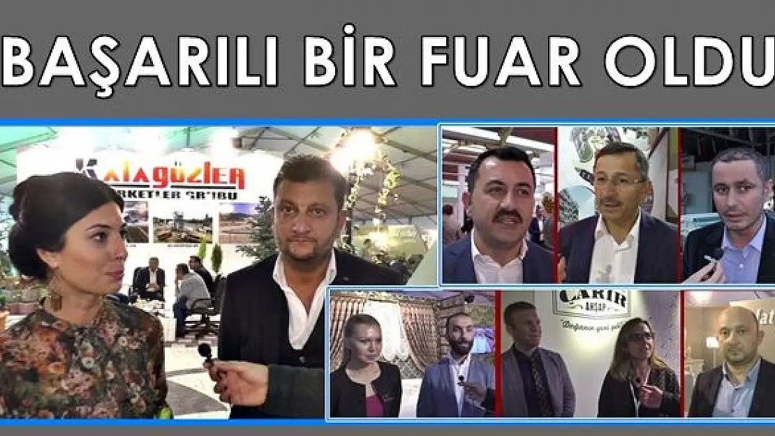 Yapı Dekorasyon ve Mobilya Fuarı sona erdi