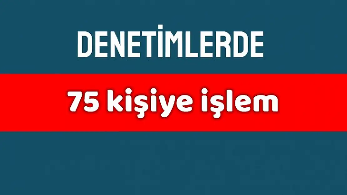 Yapılan denetimlerin bilançosu