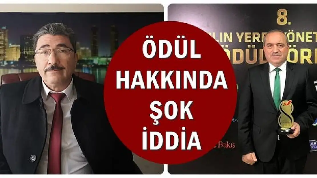 Yaşar Yıldırım'dan ödül hakkında şok iddia