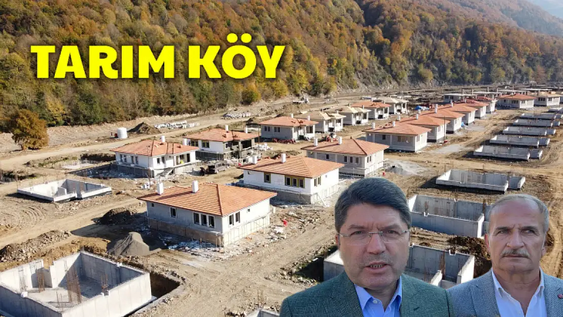 Yeni bir köy kuruluyor