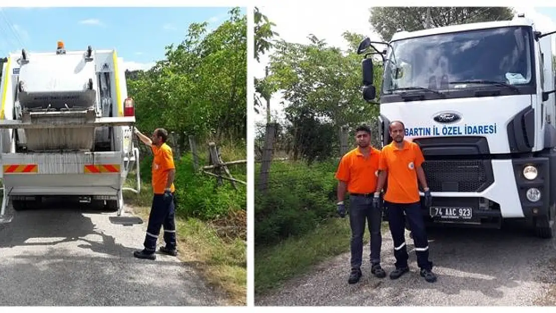 Yeni çöp toplama aracı hizmete başladı