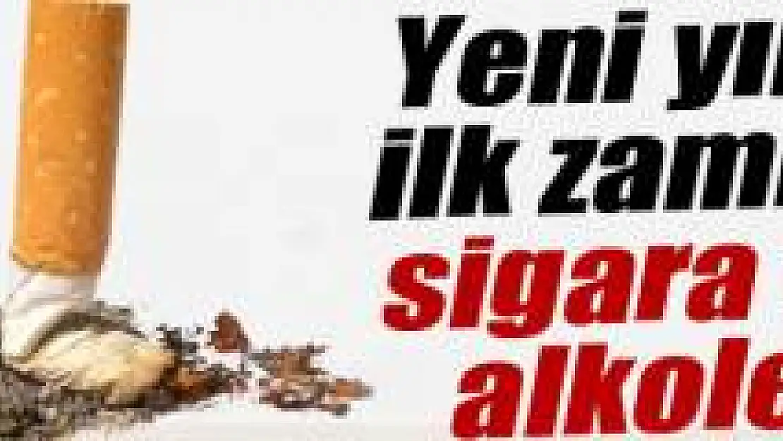 Yeni yılın ilk zammı sigara ve alkole