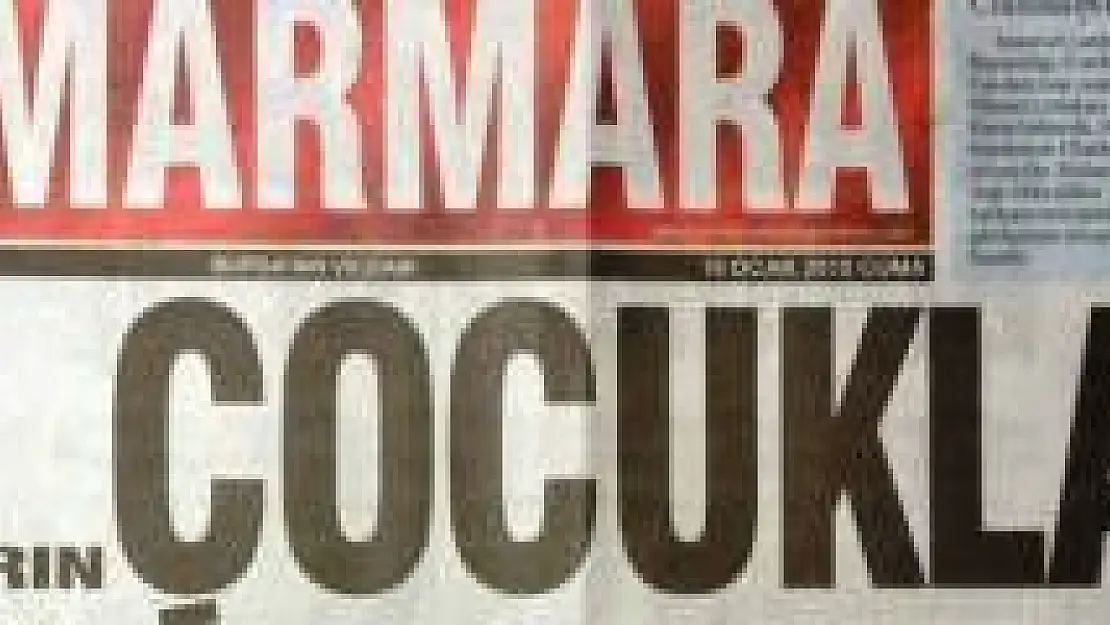 Yerel gazeteden ilginç manşet