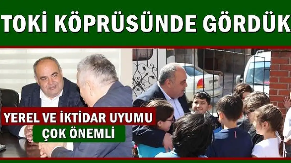 Yerel yönetim ve iktidar uyumu önemli