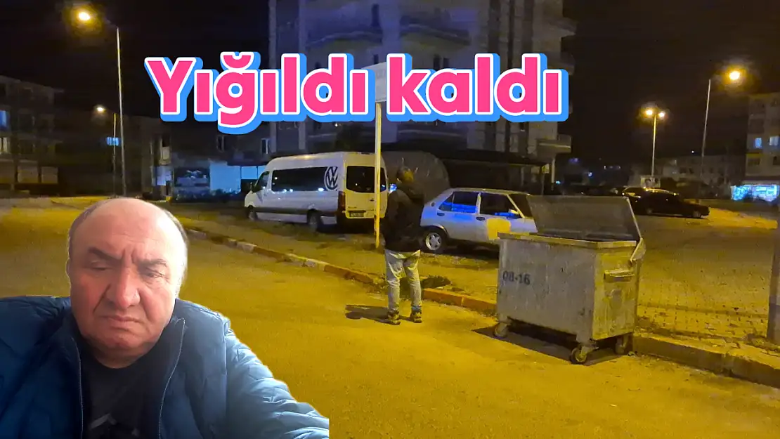 Yolda yürürken bir anda yere yığıldı