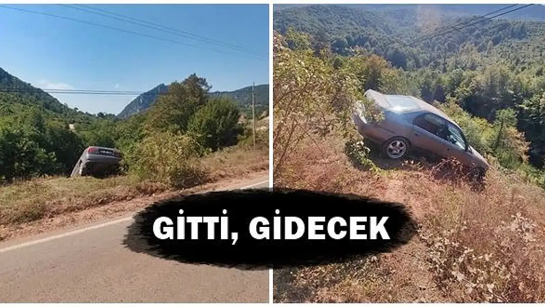 Yoldan çıktı, böyle kaldı
