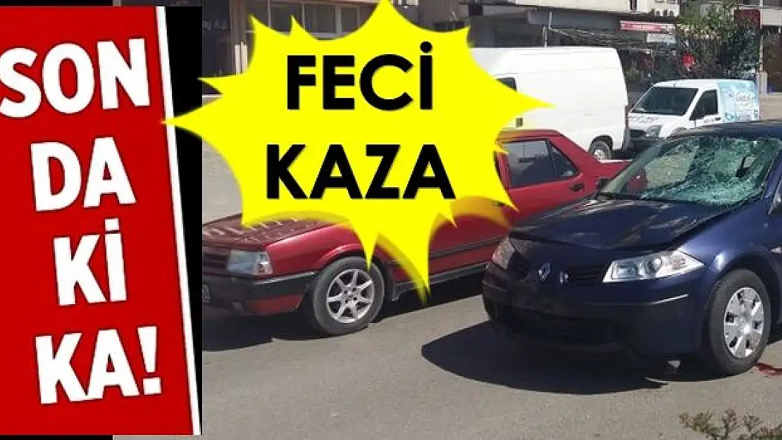 Yolun karşısına geçmek isterken araba çarptı